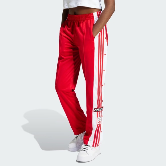 NWT Adidas Originals Women’s Adibreak Better Scarlet Track Pants L IP0620 - Picture 1 of 14